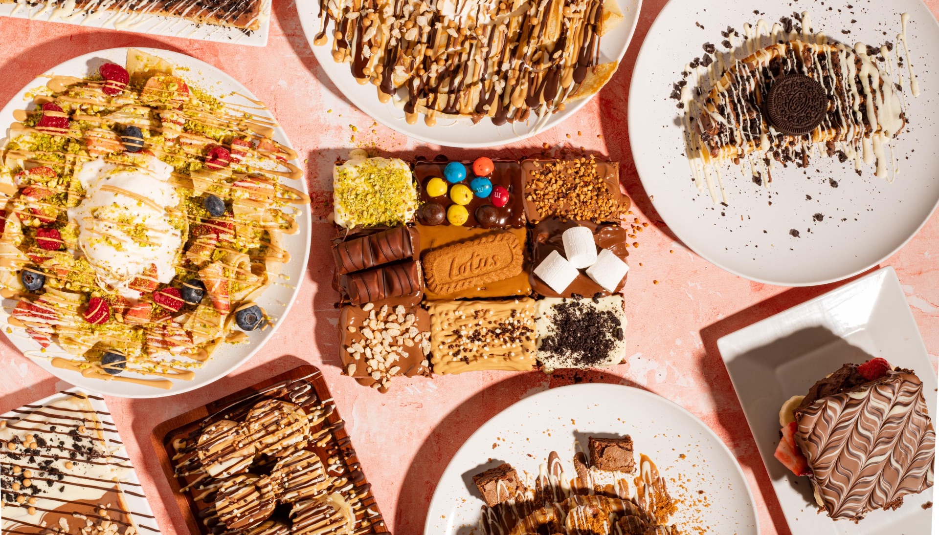 Choco Choo handcrafted crepes, waffles and Belgian chocolate desserts